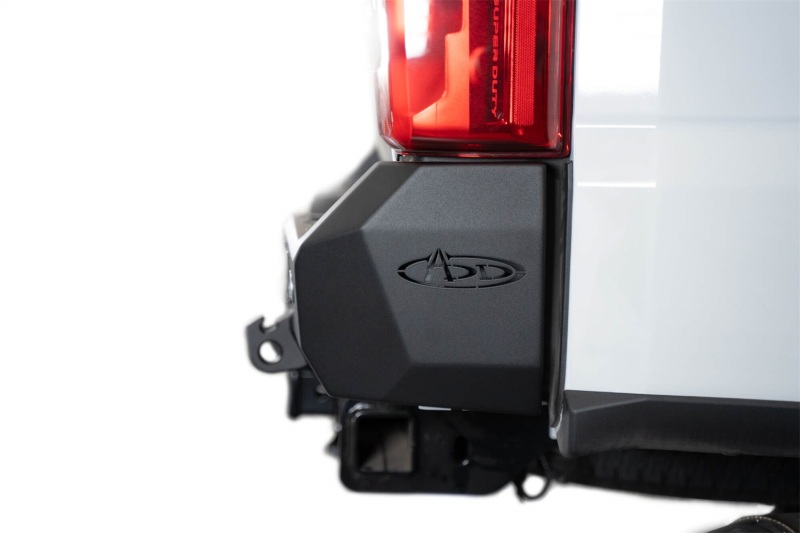 Ford Super Duty F250 Rear Bumper - Addictive Desert Designs - Bomber - Hammer Black - `23-`27